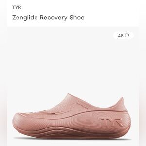 NWT- TYR Zenglide Recovery Shoe in Light Pink Women’s Size 6
